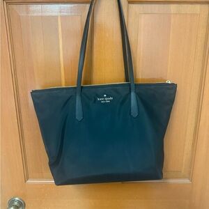 Kate Spade Black Nylon Tote